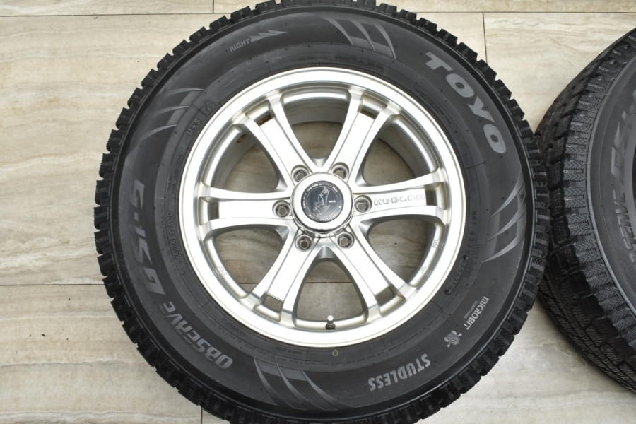 美品】ウェッズ キーラー フォース 17in 7.5J +25 PCD139.7 トーヨー