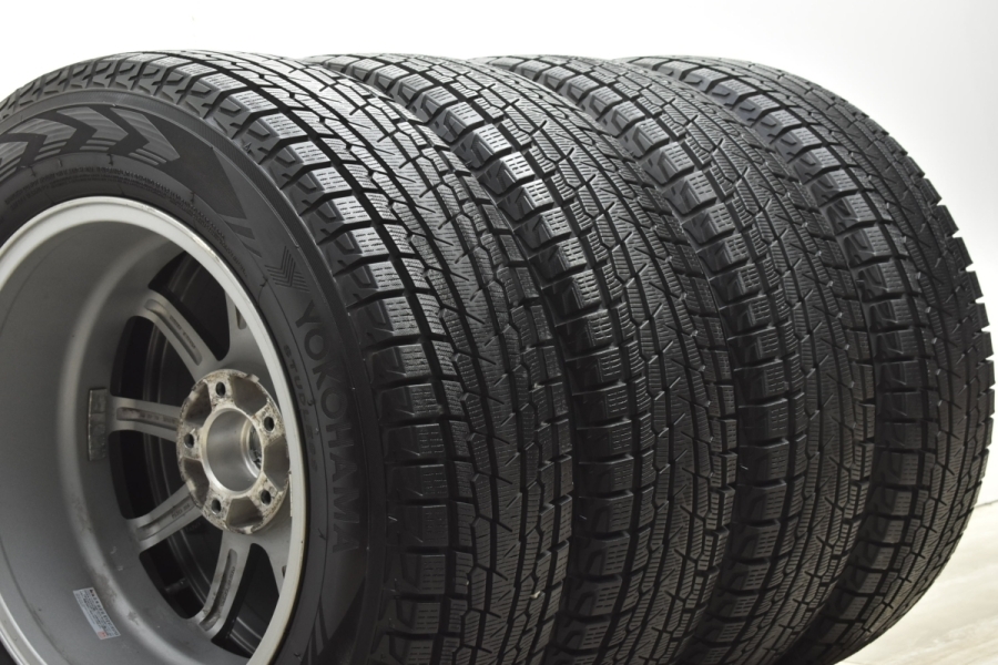 美品】 WAREN 17in 7J +38 PCD114.3 ヨコハマ アイスガード G075 225 