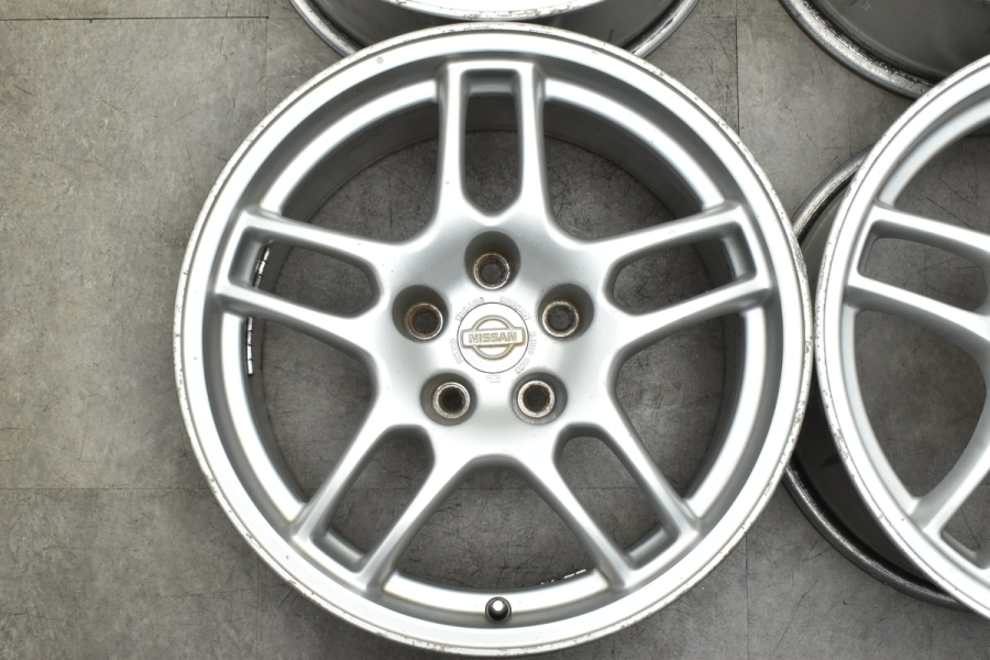 NISSAN【日産】33GTR純正 17×9JJ30 5H-114.3 フェデラルRS-RR付！