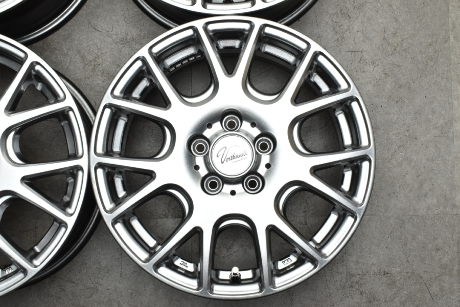 DUNLOP VIOLENTO ヴィオレント 社外ホイール 15インチ 4本 6J5HPCD100+