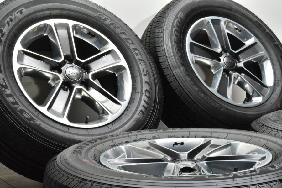 2022年製 バリ溝】ジープ JL ラングラー サハラ 純正 18in 7.5J +44.45