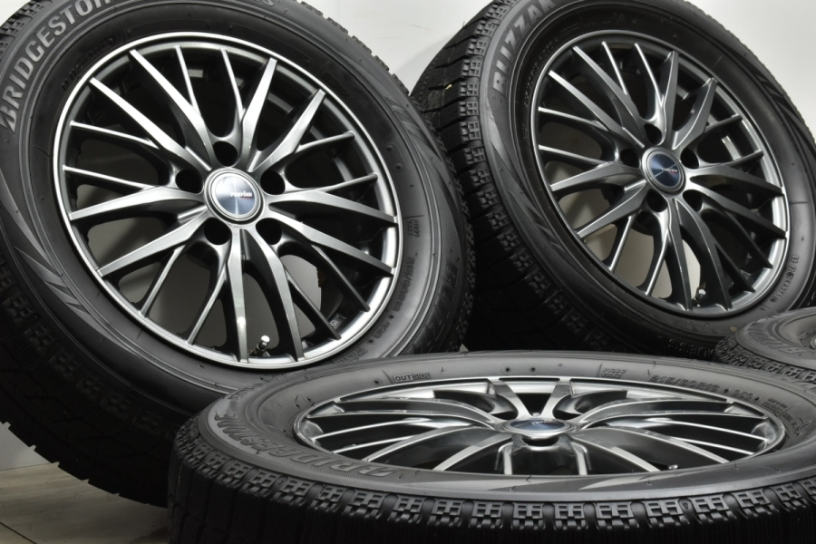 美品】ラブリオン 16in 6.5J +38 PCD114.3 ブリヂストン ブリザック  