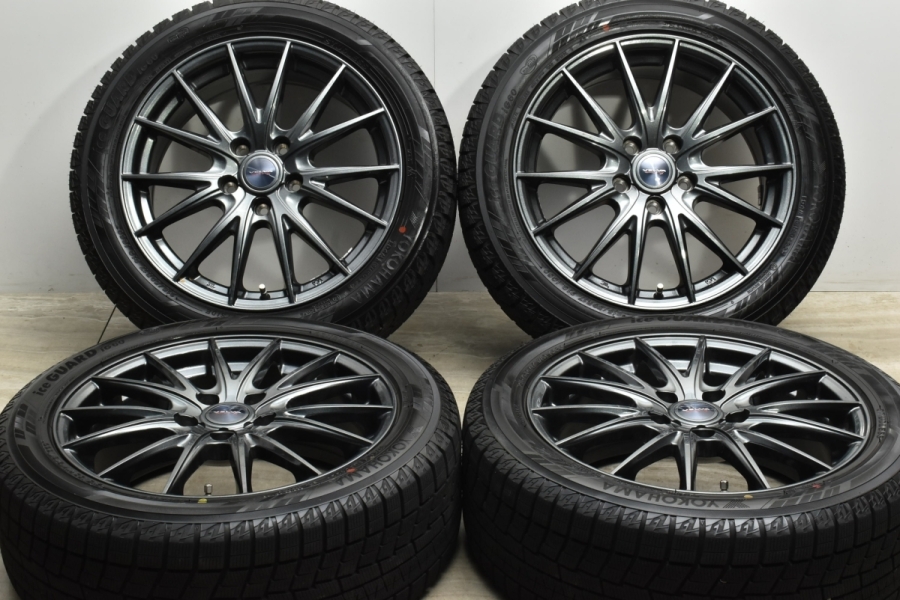 2022年製 バリ溝】VELVA 17in 7J +53 PCD114.3 ヨコハマ アイスガード 