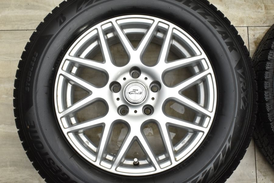 良好品】DOS ガビアルII 16in 6.5J +38 PCD114.3 ブリジストン