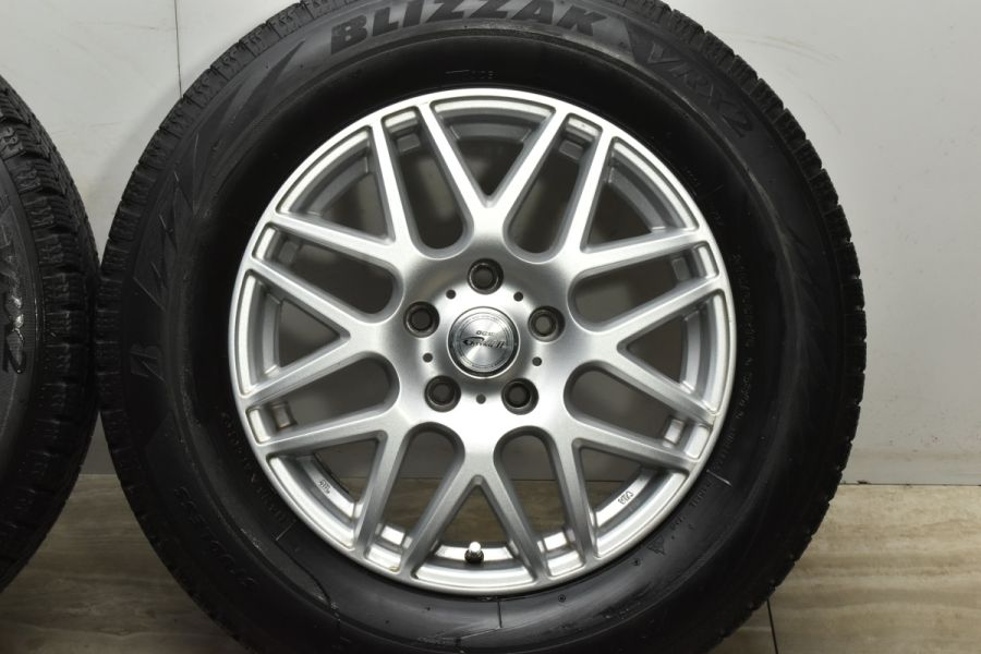 良好品】DOS ガビアルII 16in 6.5J +38 PCD114.3 ブリジストン