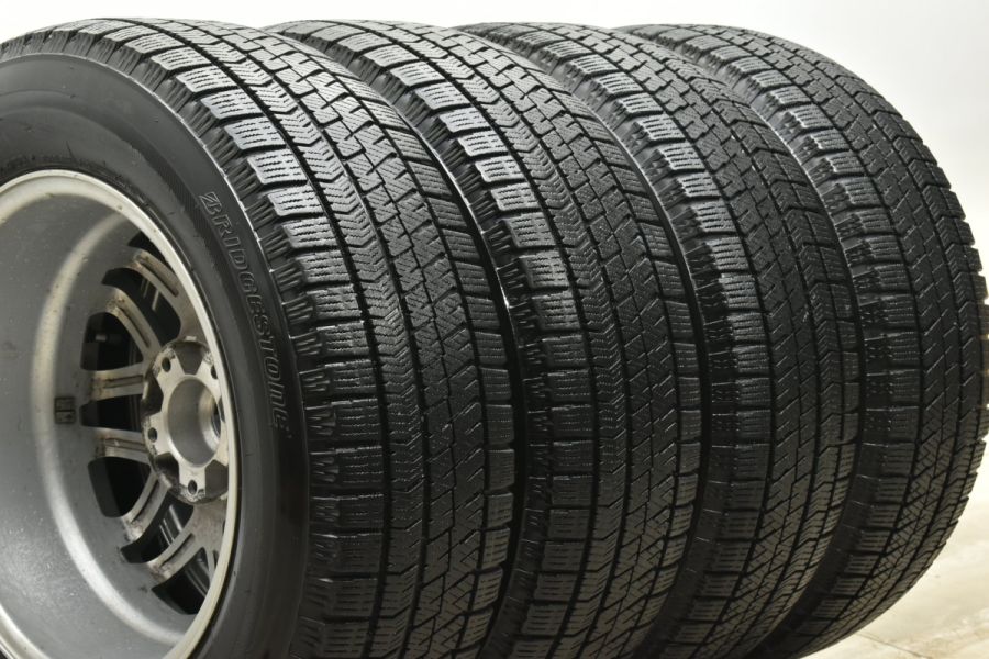 maje　15インチアルミホイール(D.O.S ガビアル)② D.O.S GavialII ガビアルII ホイール 4本 ☆ 6J-15 +53 PCD114.3 5穴