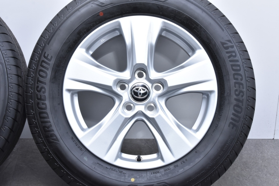 2021年製 新車外し バリ溝 美品】トヨタ RAV4 純正 17in 7J +35 PCD114