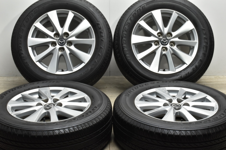 良好品】マツダ CX-5 純正 17in 7J +50 PCD114.3 ブリヂストン 