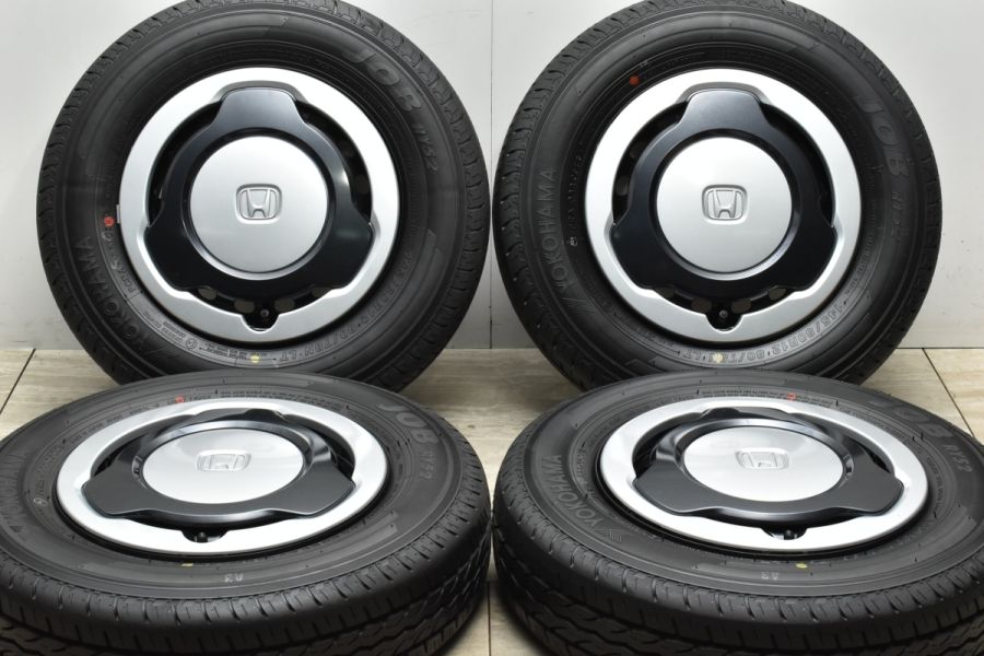 本州送料無料☆145/80R12 美しい 80/78N☆新品ホイールセット☆軽バン
