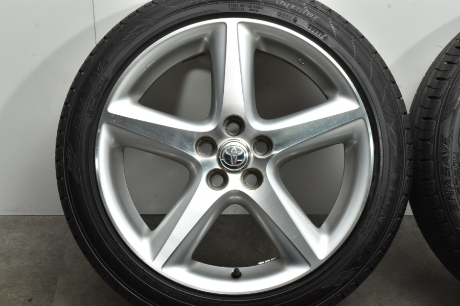 2022年製 バリ溝】トヨタ カルディナ 純正 17in 7J+45 PCD100