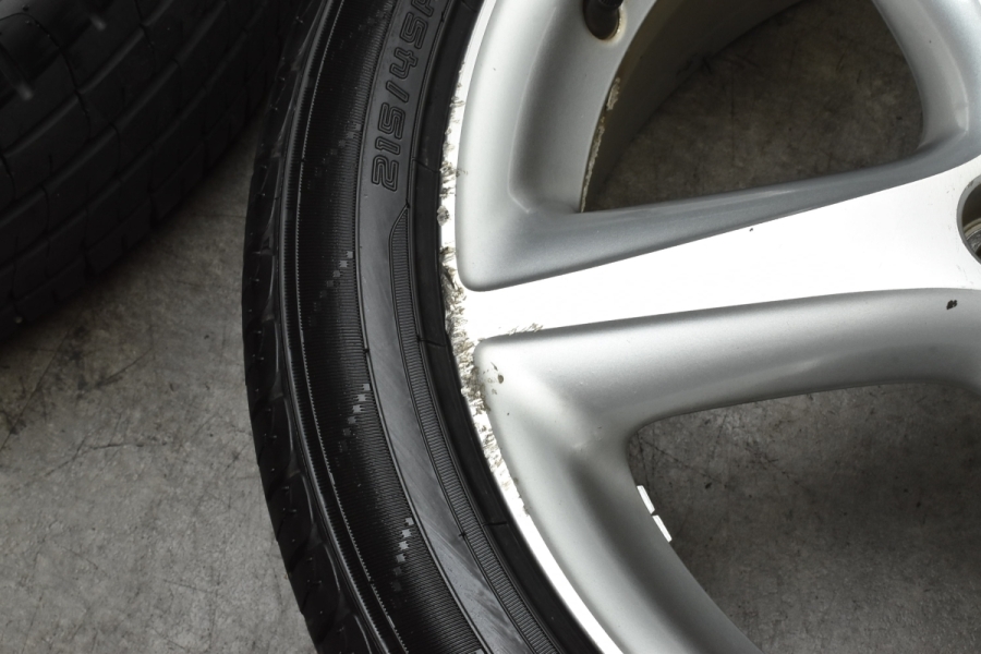 2022年製 バリ溝】トヨタ カルディナ 純正 17in 7J+45 PCD100