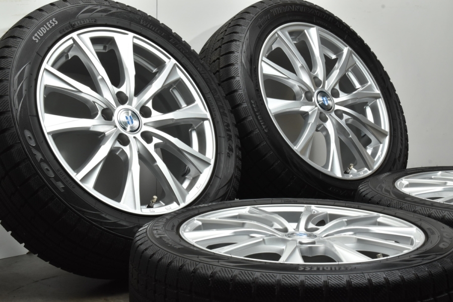 バリ溝 美品】NEXTA 17in 7J +45 PCD114.3 トーヨー ウィンタートランパス MK4a 205/55R17 ノア ヴォクシー  アクセラ ステップワゴン 中古 スタッドレスタイヤホイールセット | パーツ販売ナンバーワン