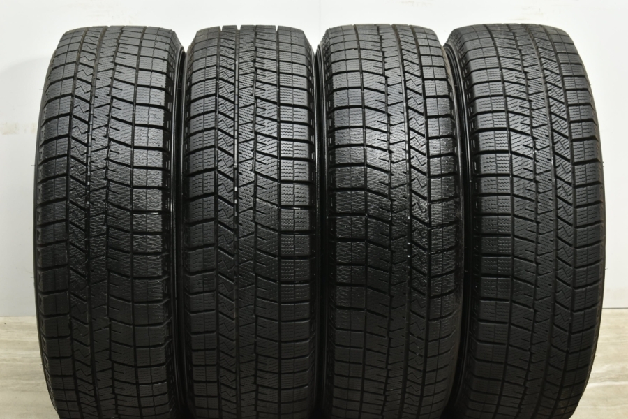 2022年製 バリ溝 WM03付 美品】PRD 15in 5.5J+50 PCD100 ダンロップ