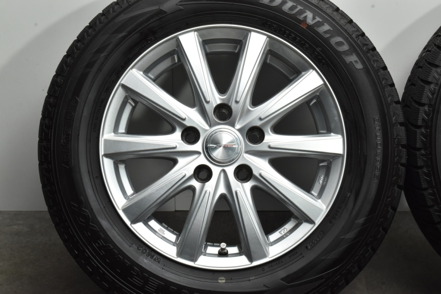 DUNLOP WM02 195/65R15】スタッドレス【Weds JOKER ウェッズ 15インチ