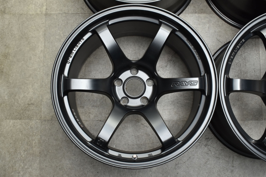希少サイズ】RAYS GRAM LIGHTS 57DR 19in 10.5J +12 PCD114.3 4