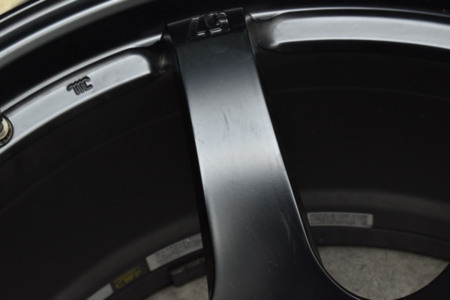 希少サイズ】RAYS GRAM LIGHTS 57DR 19in 10.5J +12 PCD114.3 4