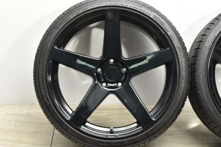 人気デザイン】MLJ VENATICI C-51S 20in 8.5J +35 9.5J +40 PCD114.3 ファルケン 245/35R20  275/30R20 アルファード スカイラインフーガ 中古 タイヤホイールセット | パーツ販売ナンバーワン