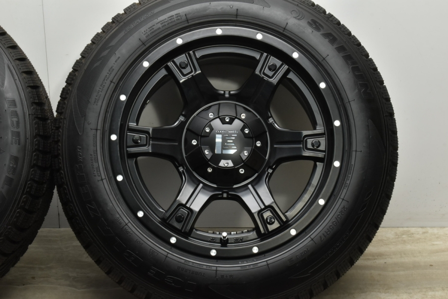 走行僅か超バリ溝 美品】レクセル アウトロー 17in 9J+32 PCD114.3 