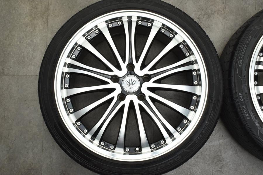 ロクサーニ バイロンアベンジャー 19in 7.5J +48 PCD114.3 225