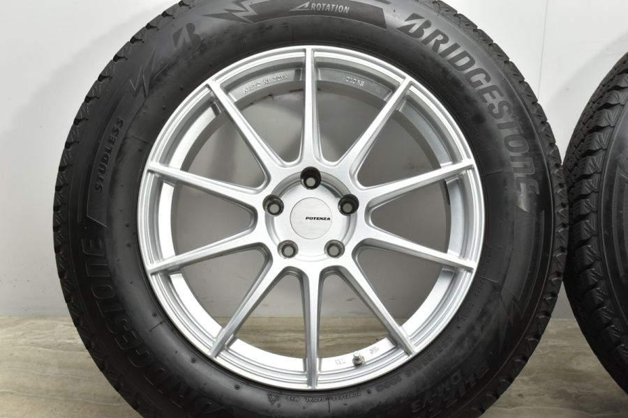 2020年製】ポテンザ SW010 18in 8.5J +38 PCD114.3 ブリヂストン