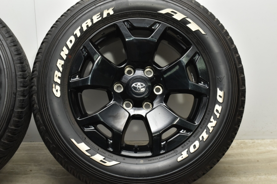 希少 美品】トヨタ ハイラックス ブラックラリーED 純正 18in
