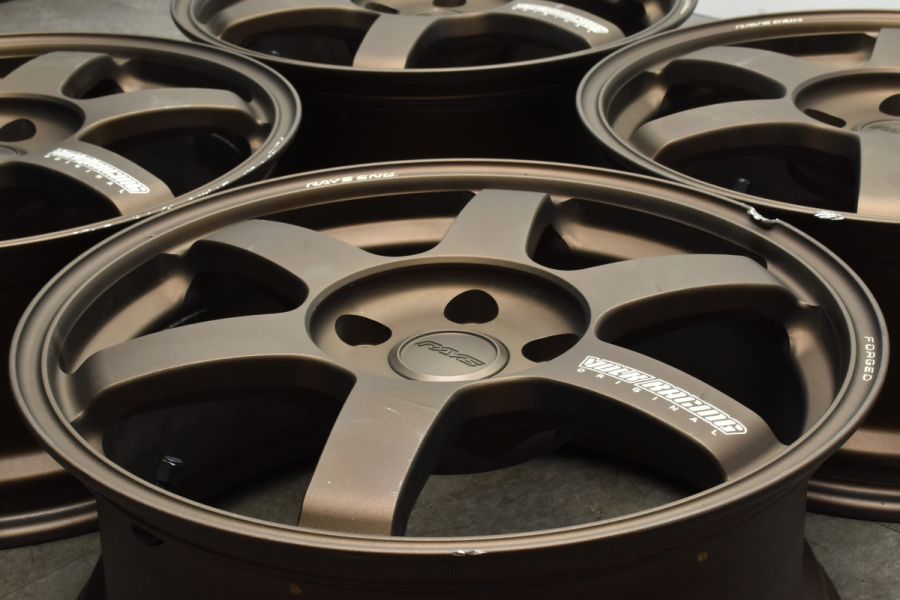 鍛造品】RAYS VOLK RACING TE37 SAGA 17in 7.5J +48 PCD114.3 4本