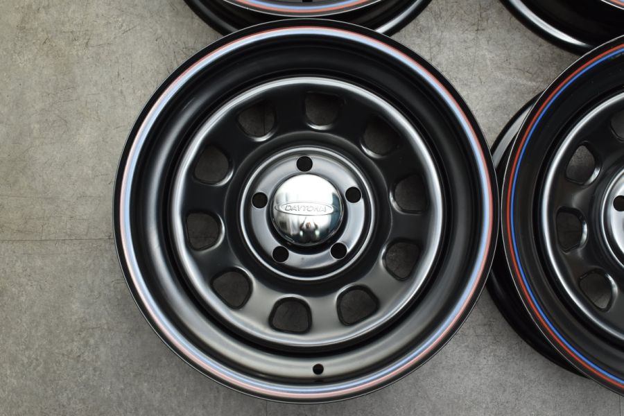 使用わずか 美品】DAYTONA SS 15in 7JJ +20 PCD114.3 4本セット
