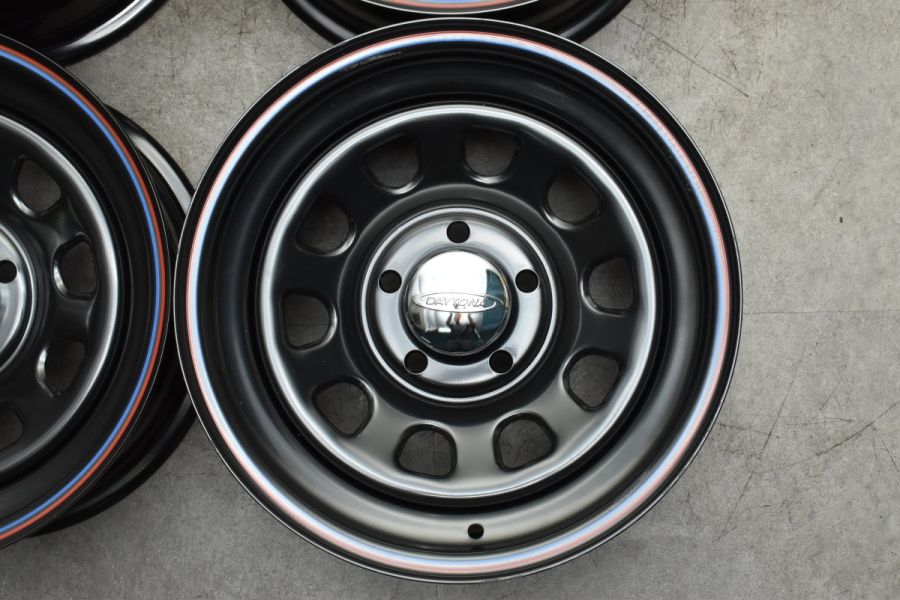 使用わずか 美品】DAYTONA SS 15in 7JJ +20 PCD114.3 4本セット