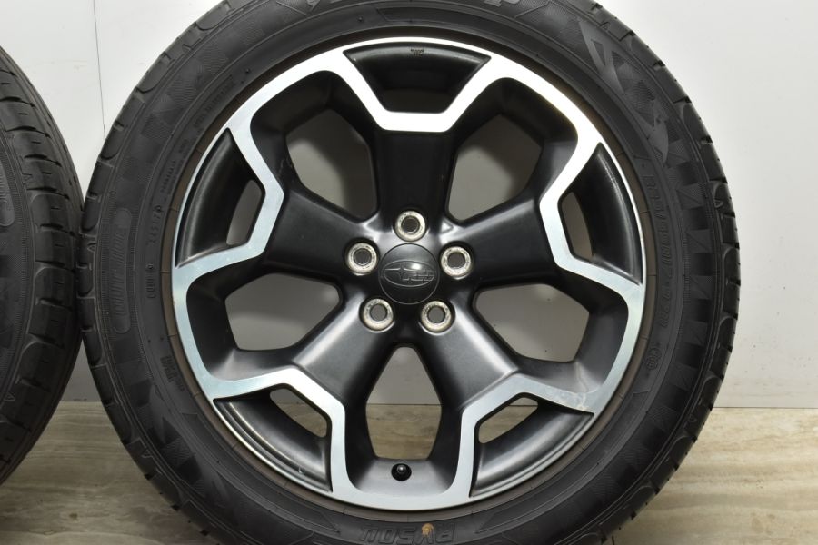 スバル GP系 XV 純正 17in 7J +48 PCD100 ダンロップ エナセーブ RV504 225/55R17 SHフォレスター  レガシィB4 ノーマル戻し 中古 タイヤホイールセット | パーツ販売ナンバーワン