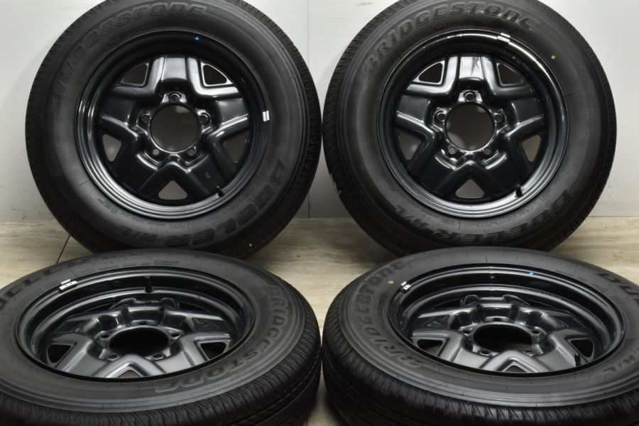 2023年製 バリ溝 美品】スズキ JB64 ジムニー 純正 16in 5.5J +