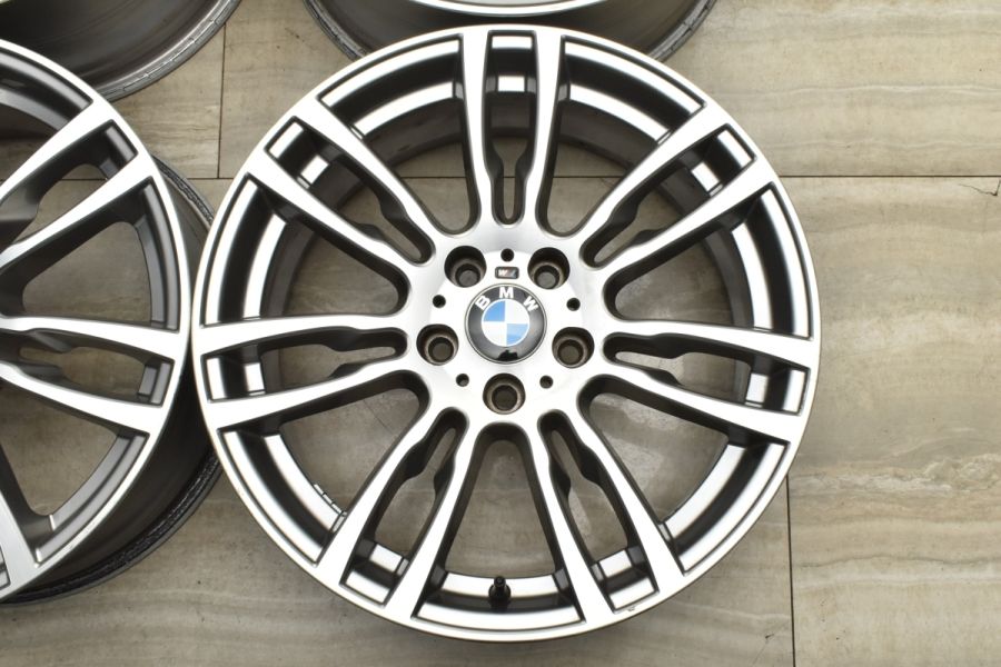 BMW スタースポーク 400M8.5J +47 PCD120 2本 ②最終価格 スタースポーク 400M】BMW F30 F31 3シリーズ Mスポーツ 純正
