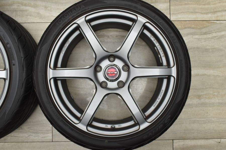 人気ホイール】RAYS gramLIGHTS 57C6 18in 8.5J +52 PCD114.3