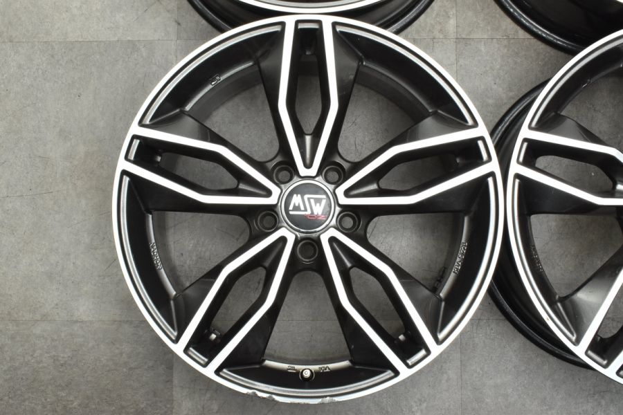 スタッドレス用に】OZ MSW71 18in 8J +45 PCD112 4本セット