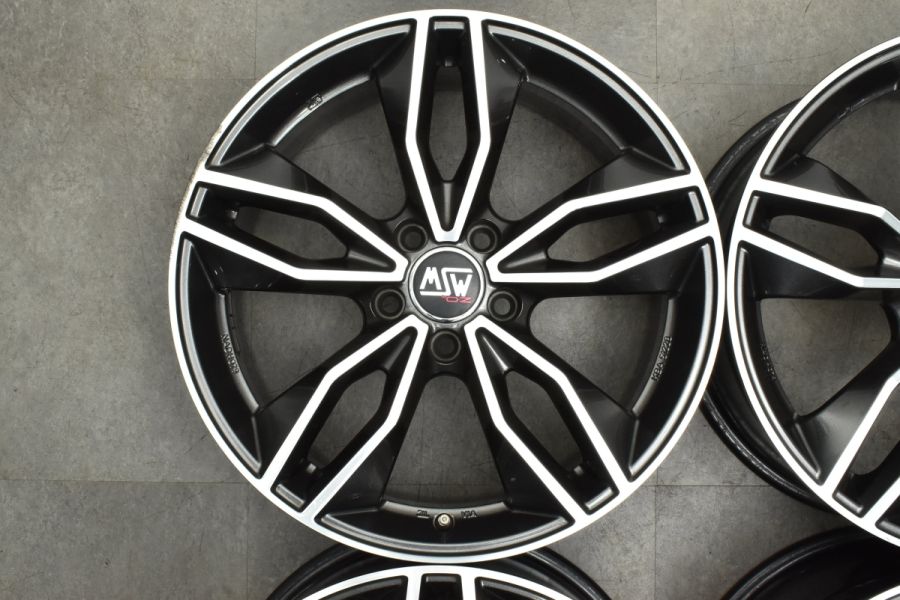 スタッドレス用に】OZ MSW71 18in 8J +45 PCD112 4本セット