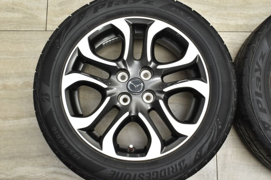 美品】マツダ DJ デミオ 純正 16in 5.5J +40 PCD100 美品】マツダ DJ デミオ 純正 16in 5.5J +40 PCD100
