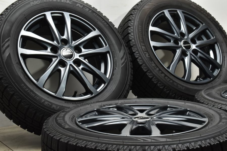 【程度良好品】LEBEN 15in 6J +53 PCD114.3 ノーストレック N3i 195/65R15 ノア ヴォクシー ステップワゴン  アクセラ プレマシー