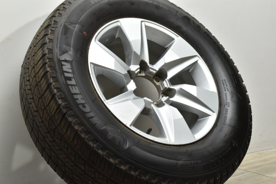 新車外し バリ溝美品】トヨタ 150 プラド 純正 17in 7.5J+25