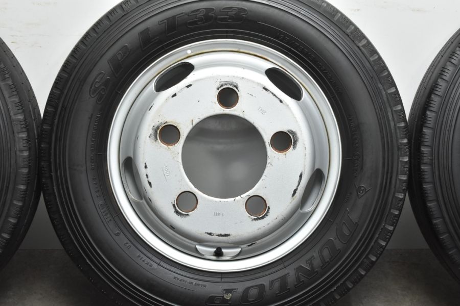 TOPY THB 15in 5J 110 PCD203.2 ダンロップ SP LT33 195/75R15 LT 6本セット ダイナ トヨエース  クイックデリバリー デュトロ