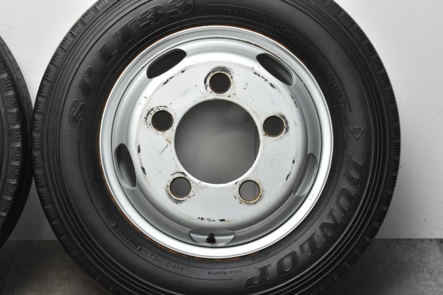 TOPY THB 15in 5J 110 PCD203.2 ダンロップ SP LT33 195/75R15 LT 6本