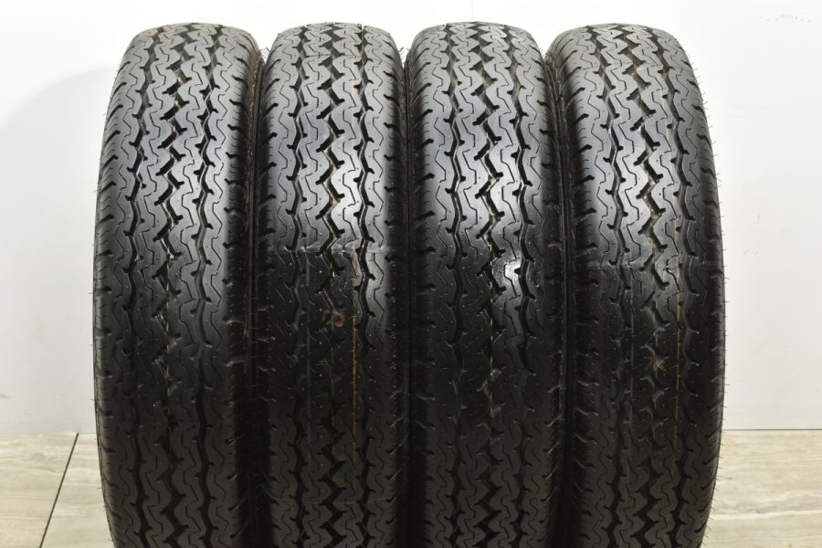ダンロップ SP LT5 205/85R16 117/115L LT 2本 9.5分溝 極上新品