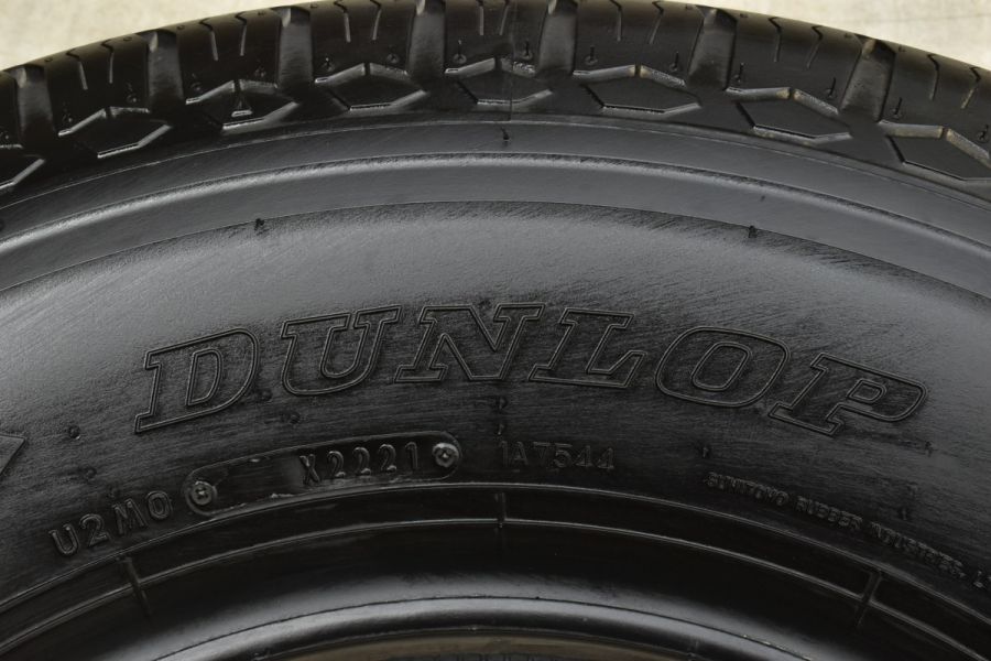 【走行僅か 超バリ溝】ダンロップ SP LT5 205/85R16 117/115L LT 6本 キャンター NT450 アトラス エルフ  ライトトラック バリ溝