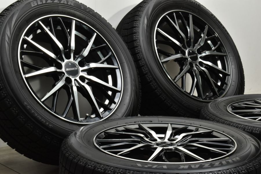 程度良好】レグザス フューラー 17in 7J +48 PCD114.3 ブリヂストン ブリザック VRX 215/60R17 エスティマ  エクストレイル エルグランド 中古 スタッドレスタイヤホイールセット | パーツ販売ナンバーワン