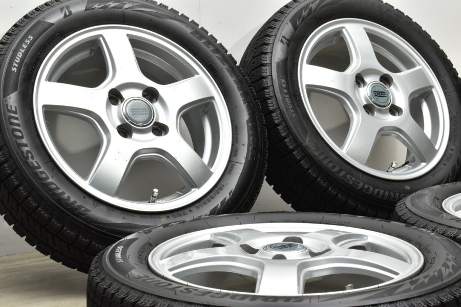 軽自動車向け ブリヂストン VRX2 155/65R14 ホイールセット バリ溝