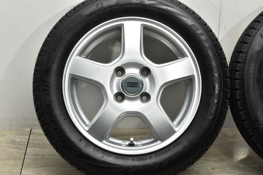 ブリヂストン ブリザックVRX2 155/65R14 23年製 バリ溝 軽 軽自動車