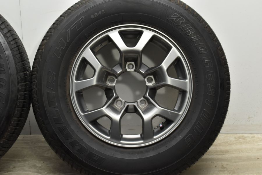 美品】スズキ JB74 ジムニーシエラ 純正 15in 5.5J+5 PCD139.7