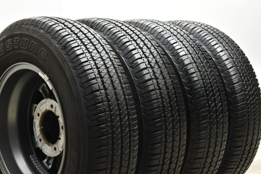 スズキ JB74 ジムニー シエラ 純正 ブリヂストン デューラー 15インチ 新車外し バリ溝 美品】スズキ JB74 ジムニーシエラ 純正 15in
