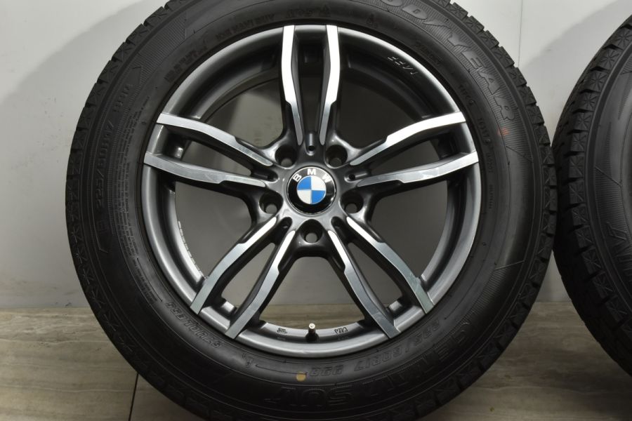 バリ溝 美品】MAK LUFT FF 17in 7.5J +32 PCD120 グッドイヤー アイス