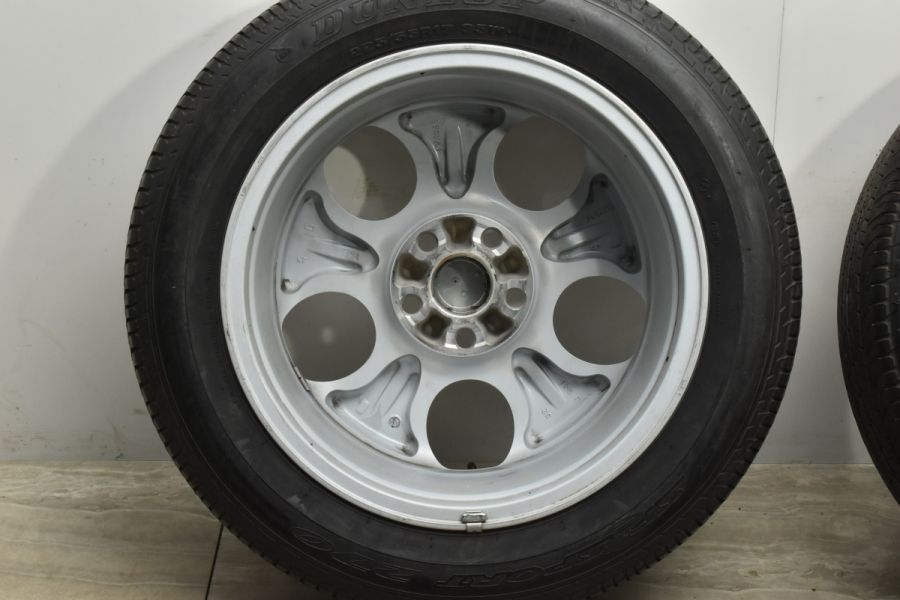 美品】トヨタ 10 アルファード 純正 17in 7JJ +45 PCD114.3 ダンロップ 225/55R17 ヴェルファイア スタッドレス用にも  中古 タイヤホイールセット | パーツ販売ナンバーワン