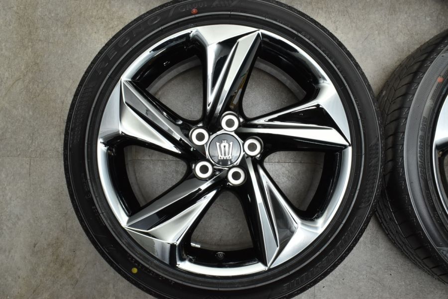 新車外し品】トヨタ 220 クラウン RS 純正 18in 8J +45 PCD114.3 ブリヂストン レグノ GR001 225/45R18 カムリ  マークX プリウスα 流用 中古 タイヤホイールセット | パーツ販売ナンバーワン