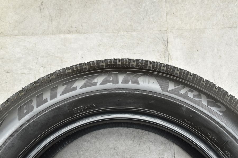 超バリ溝 2022年製】ブリヂストン ブリザック VRX2 215/60R17 4本セット アルファード ヴェルファイア エルグランド エクストレイル  中古 スタッドレスタイヤのみ | パーツ販売ナンバーワン